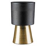 Ζαρντινιέρα Κυλινδρικό Αλουμίνιο Μαύρο D22X34Cm D22X34Cm