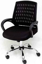 VELCO Pro Systems ΚΑΡΕΚΛΑ ΓΡΑΦΕΙΟΥ ΜΑΥΡΗ-ΔΙΑΣΤΑΣΕΙΣ: 59x55x91/111cm