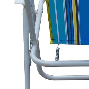 Καρέκλα Παραλίας ArteLibre Μέταλλο/Ύφασμα 63x45x81cm Σε Διάφορα Χρώματα