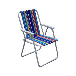 Καρέκλα Παραλίας ArteLibre Μέταλλο/Ύφασμα 63x45x81cm Σε Διάφορα Χρώματα