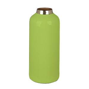 Βάζο Roro Μέταλλο Cream Πράσινο PU 2 Pcs. Assorted H. 20 cm D. 85 cm