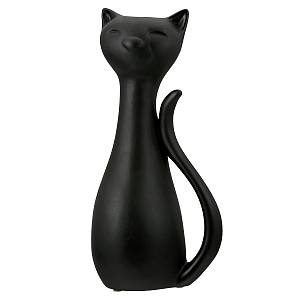 Βάζο Cat Κεραμικό Μαύρο Λευκό PU 2 Pcs. Assorted 15.5x12X34cm