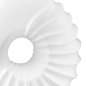 Βάζο Κεραμικό Λευκό 30X12X31Cm 30X12X31Cm