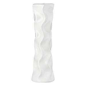 Βάζο Κεραμικό Λευκό Ποικιλία 3 φορές D13X46Cm D13X46Cm