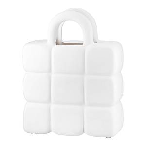 Βάζο Κεραμικό Μαύρο Λευκό 2 Ποικιλία 15X5X19Cm 15X5X19Cm