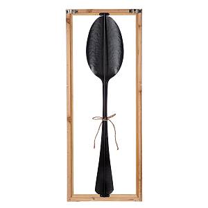 Wall Relief Vintage Cutlery Μέταλλο Μαύρο PU Pcs. Assorted 30x3x80cm