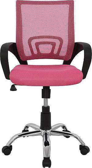 Καρέκλα Γραφείου ArteLibre ΑΛΚΥΟΝΗ Ροζ 57x57x86-96cm