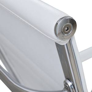 Καρέκλα Γραφείου ArteLibre ΔΙΩΝΗ Λευκό PU 55x60x104-111cm