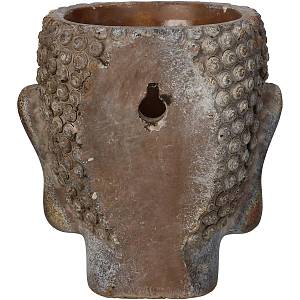 Κασπώ ArteLibre Βούδας Καφέ Τσιμέντο 12.5x11x13.5cm