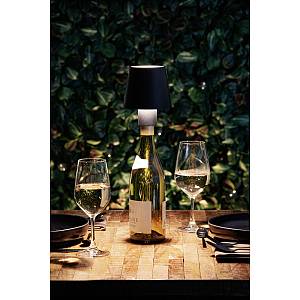 Επιτραπέζιο Φωτιστικό ArteLibre LED Φορητό PARIS Για Μπουκάλι Μαύρο Αλουμίνιο 11x11x12.5cm