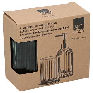 Σετ Διανομέας Σαπουνιού και Ποτήρι ARTI CASA