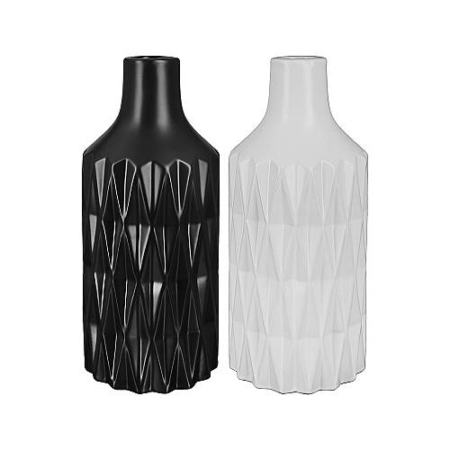 Βάζο ArteLibre Κεραμικό 12x12x28.5cm Σε 2 Χρώματα