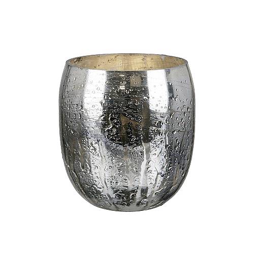 Θήκη Ρεσώ ArteLibre Ασημί Γυαλί 10x12x13cm