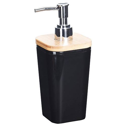 Ντισπένσερ ArteLibre Μαύρο Μπαμπού/Πλαστικό 73x73x175mm
