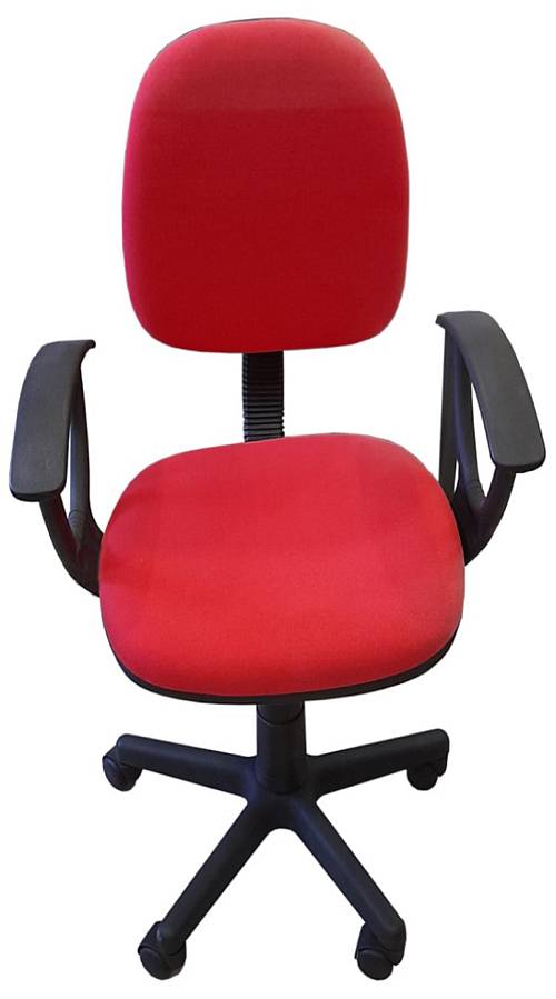 VELCO Pro Systems ΚΑΡΕΚΛΑ ΓΡΑΦΕΙΟΥ ΠΑΙΔΙΚΗ ΚΟΚΚΙΝΗ ΜΕ ΜΠΡΑΤΣΑ -ΔΙΑΣΤΑΣΕΙΣ: 57x47x81/92cm