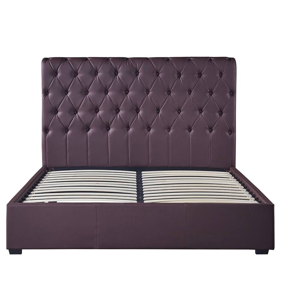 Κρεβάτι ArteLibre ARABIS Καφέ PU 220x160.5x120cm (Στρώμα 150x200cm)