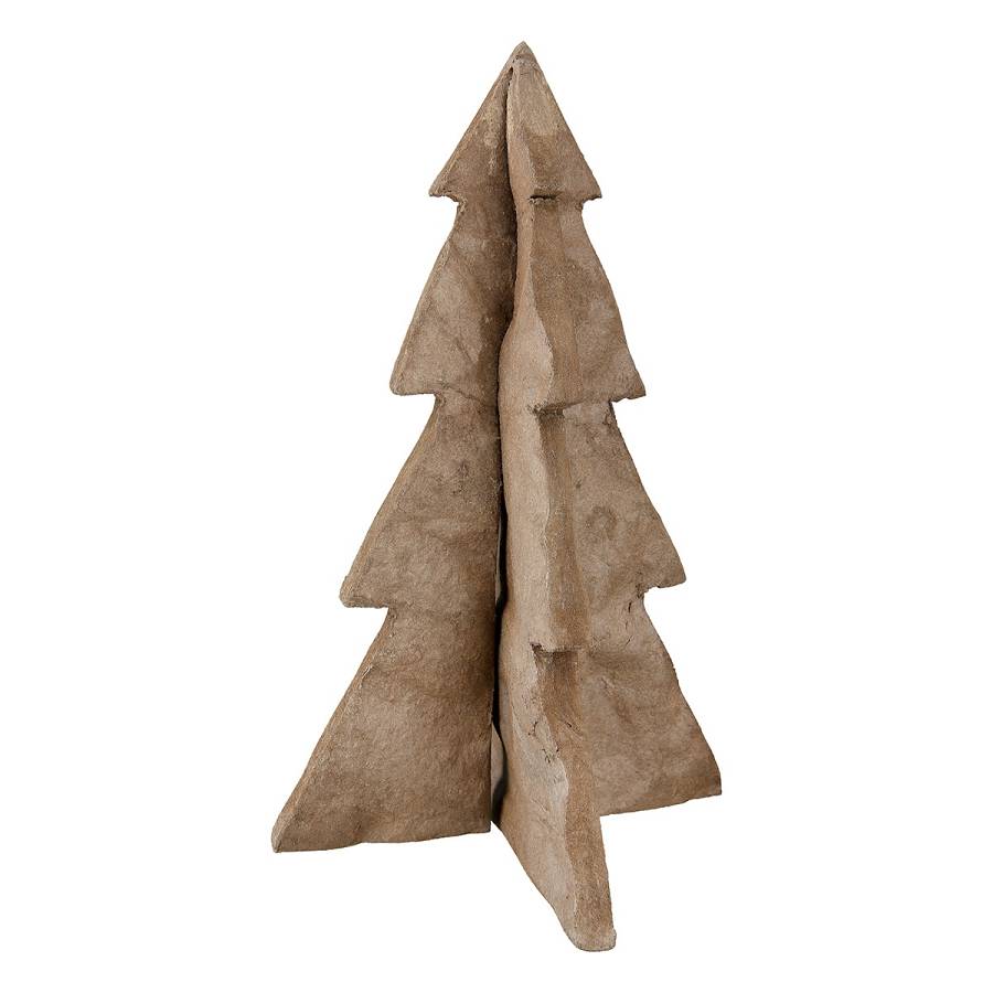 Διακοσμητικό Αντικείμενο Χριστουγεννιάτικο Δέντρο Nordic Χαρτοπολτός Καφέ 16x16.5x26.5cm Διακοσμητικό Αντικείμενο Χριστουγεννιάτικο Δέντρο Nordic Χαρτοπολτός Καφέ 16x16.5x26.5cm
