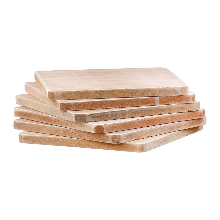 Σετ σουβέρ 7 τεμαχίων Ferny Ξύλο Εκρού 118X6X105Cm 118X6X105Cm