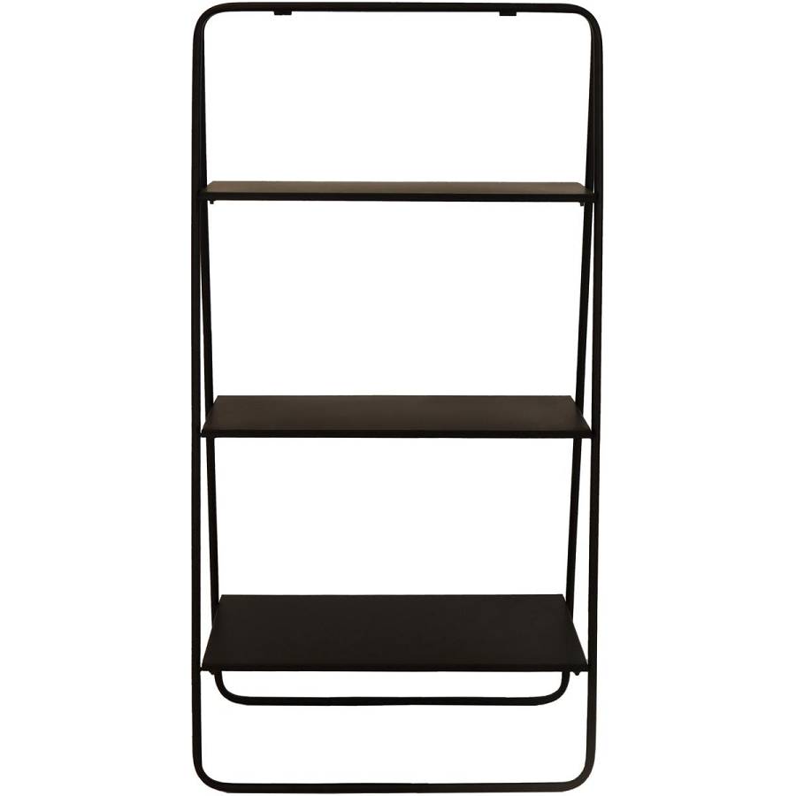 Ραφιέρα ArteLibre Μαύρο Μέταλλο 57x37x110cm