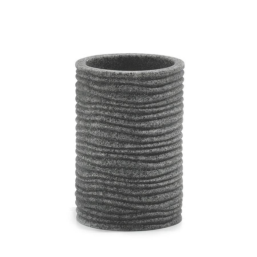 Ποτήρι Γκρι Polyresin Φ7.3x10.6cm