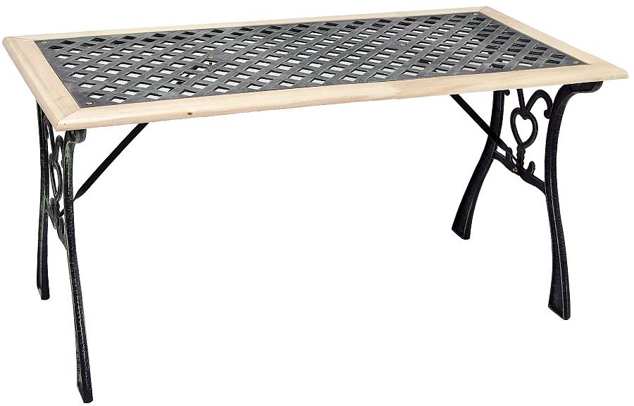 ΤΡΑΠΕΖΙ ΜΑΝΤΕΜΙ ΜΕ ΞΥΛΟ -ΔΙΑΣΤΑΣΕΙΣ: L115xW55xH58cm