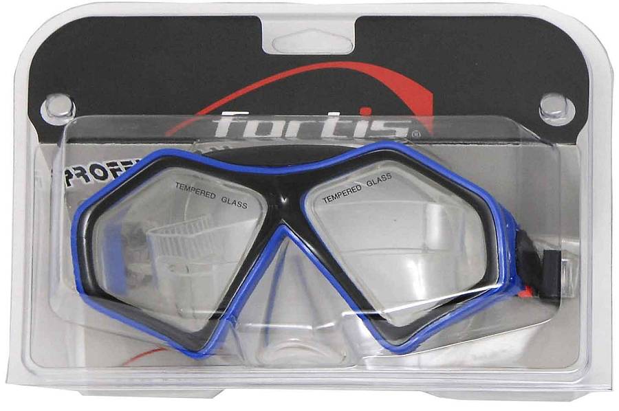 fortis ΜΑΣΚΑ ΕΝΗΛΙΚΩΝ PVC ΜΠΛΕ & ΜΑΥΡΟ