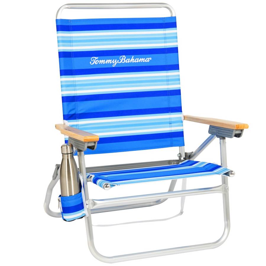 Tommy Bahama ΚΑΡΕΚΛΑ ΠΑΡΑΛΙΑΣ- 32cm ΥΨΟΣ ΚΑΘΙΣΜΑΤΟΣ-ΑΛΟΥΜΙΝΙΟΥ  4 ΘΕΣΕΩΝ ME POLYESTER 600D
